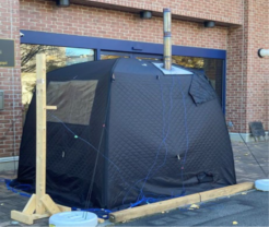 テント型サウナ室